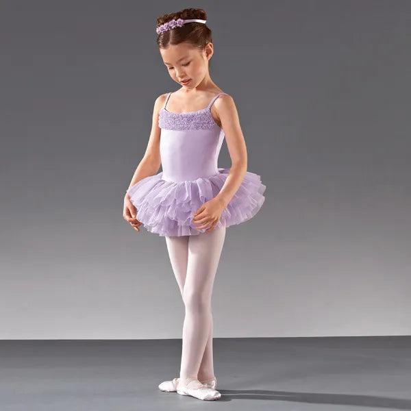 Bloch Desdemona Girls Pink Tutu Leotard