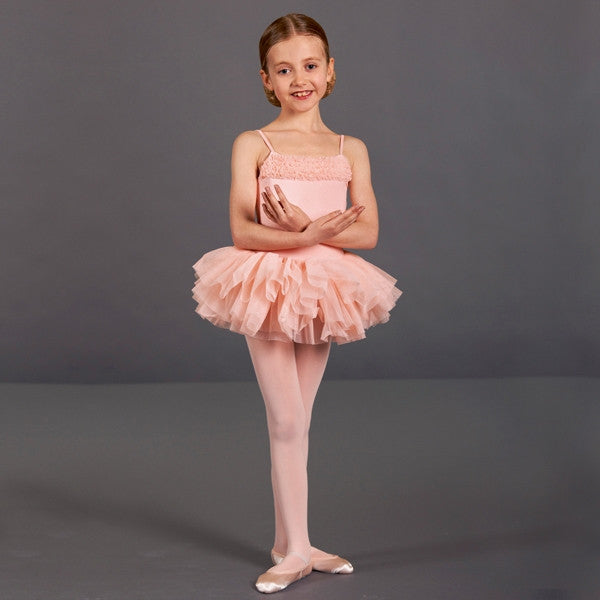 Bloch Desdemona Girls Pink Tutu Leotard