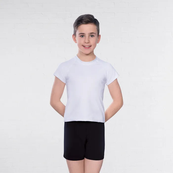 Boys loose black shorts